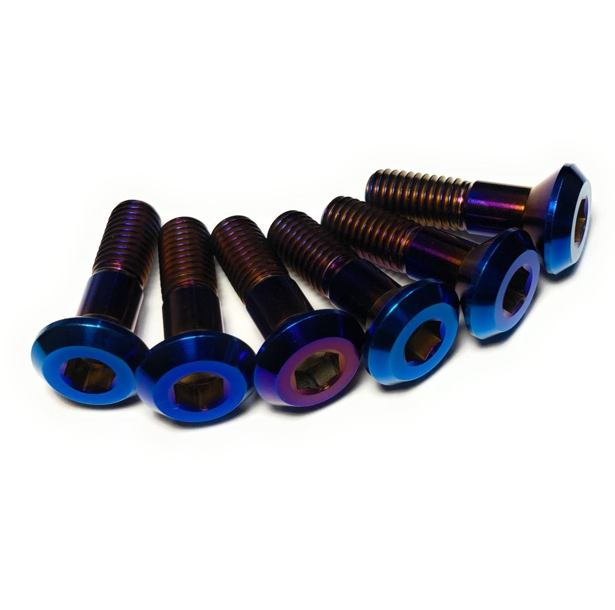 64チタン 6個 スプロケットボルト CR CRF CRM AR XR SL YZ WR KX KLX