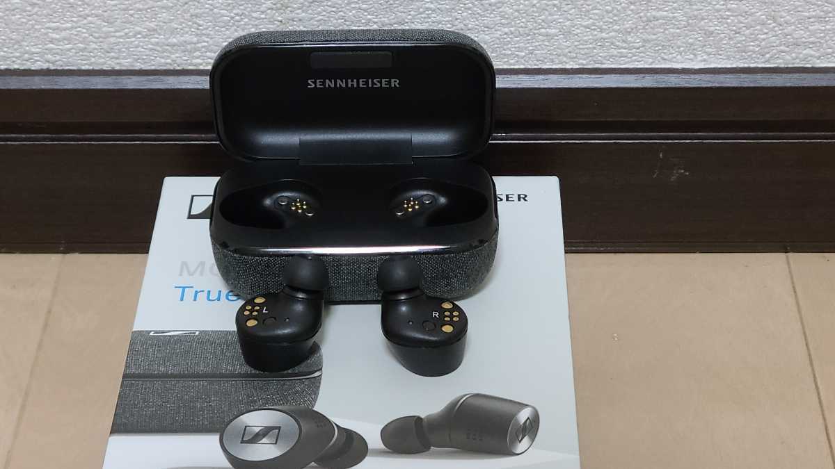 ゼンハイザー SENNHEISER Sennheiser MM-450X ノイキャン &frasl; Sennheiser ゼンハイザー Bluetooth 完全ワイヤレスイヤフォン MOMENTUM True Wireless 2ホワイト　黒