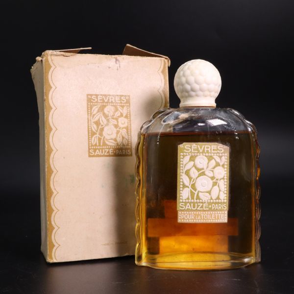 e2672【香水瓶 アンティーク】SAUZE PARIS SEVRES ROUR LA TOILETTE