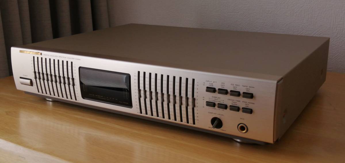 動作品】グラフィックイコライザー Marantz EQ580F マランツ マイク付