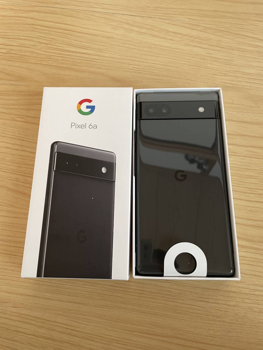 【新品未使用】【送料無料】Google Pixel 6a 128GB SIMフリー[Charcoal] au 　9/11購入品　即発送対応