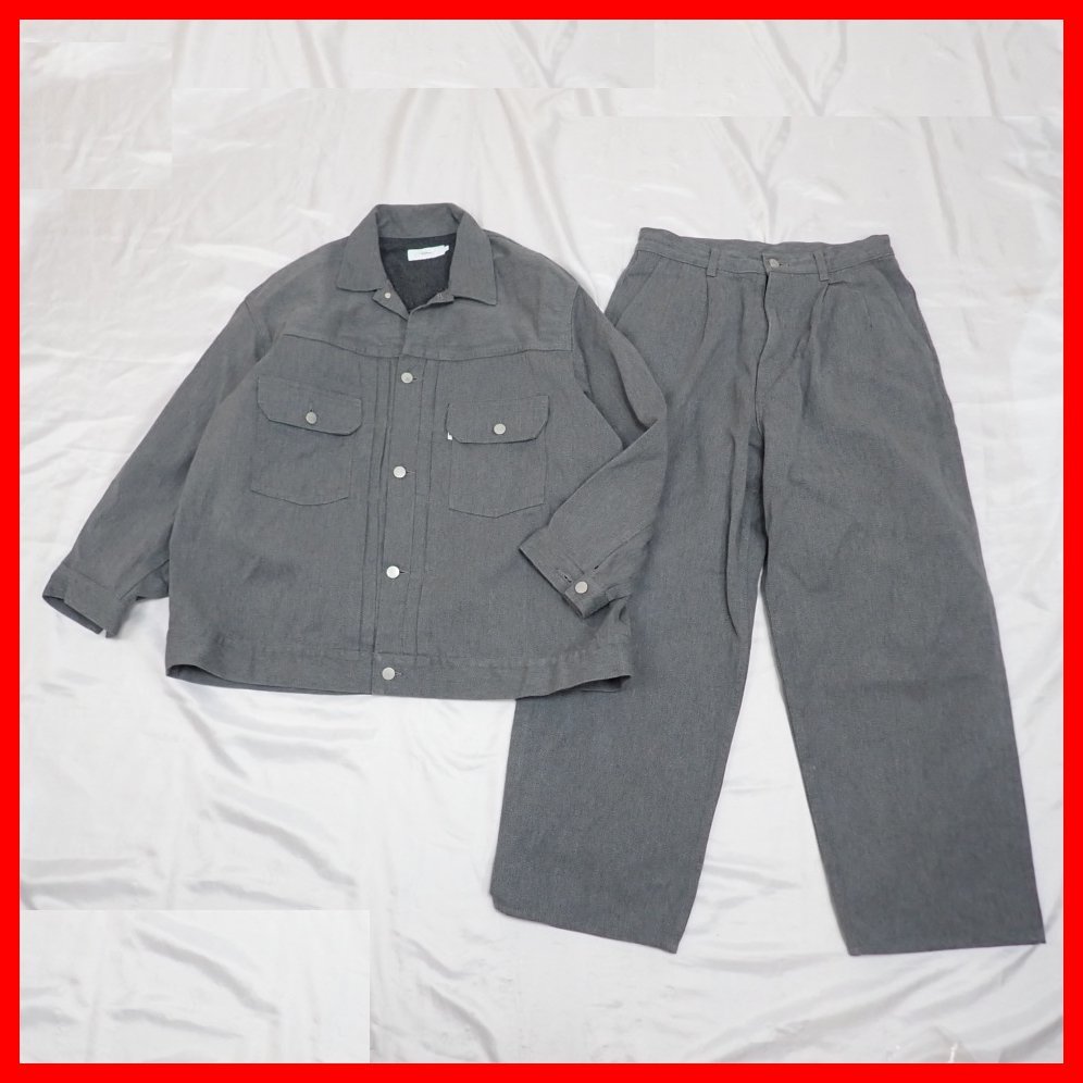 Denim Graphpaper Colorfast Pants (グラフペーパー) Two Tuck Tapered 