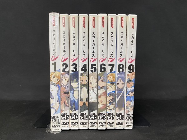 G2-619 DVD スカイガールズ 1～9巻 全9巻セット コナミ SKYGIRLS