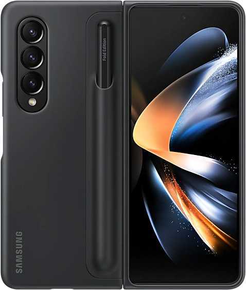 Galaxy Z Fold4 ペン付 SAMSUNG 純正 カバー ケース Z Galaxy Fold4 Black Fold4専用) 韓国版（ケース・ペン付き）