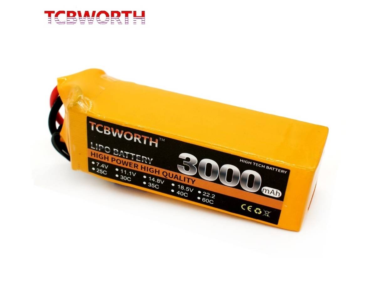 : 100C Yowoo 14.8V 4S RC LiPoバッテリー3000mAh Battery 6S グラフェン リポバッテリー6S 5000mAh 22.2v - 22.2Vリポバッテリー3300mAh、リポ6Sバッテリー50C G-FORCE