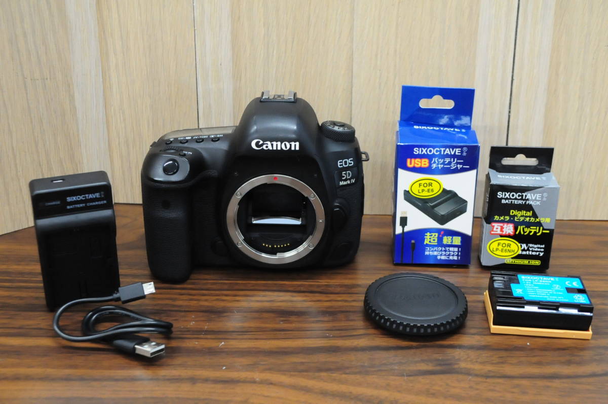 EOS Canon 5D Mark IV ボディ ⁄バッテリー充電器付 キヤノン canon 5d 