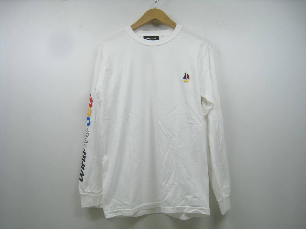 WIND AND sea and ロンtの通販 wind SEA ウィンダンシー SEAロンT紺色