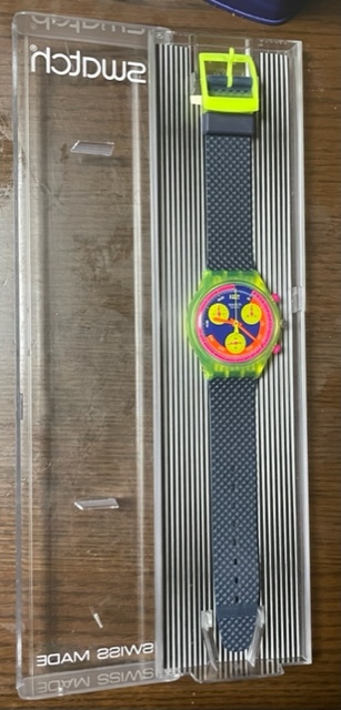 SWATCH クロノメーター　GRAND PRIX SCJ 101【未使用品】その2