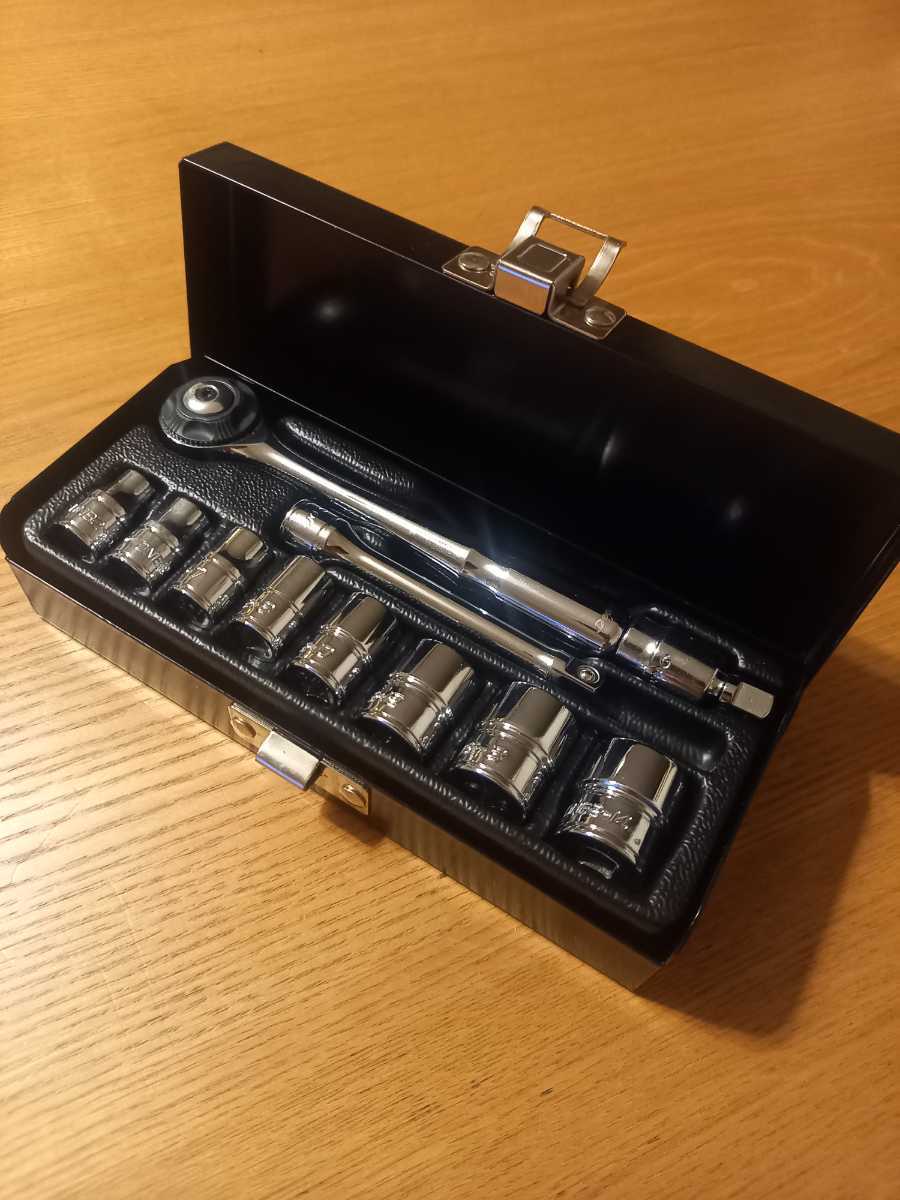 Deen ラチェットソケットセット1/4sq DN1411SW ソケットレンチセット 