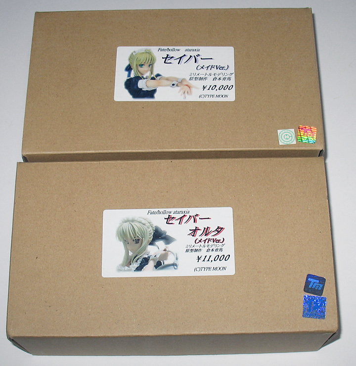 Fate/hollow ataraxia』 セイバー、セイバーオルタ、ミニセイバー