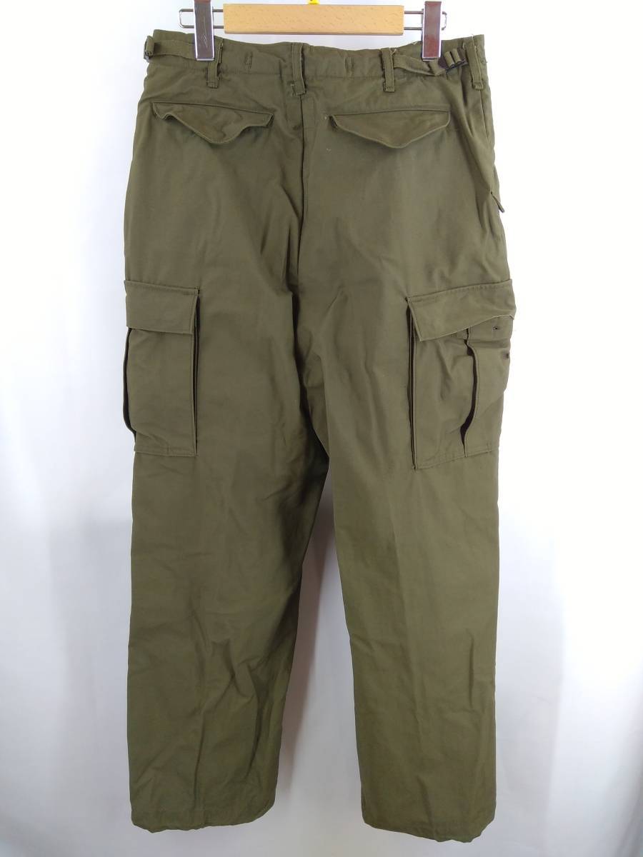 ☆ US.ARMY 米軍 ミリタリーパンツ 8415-01-1841351 サイズS~M カーキ 通年