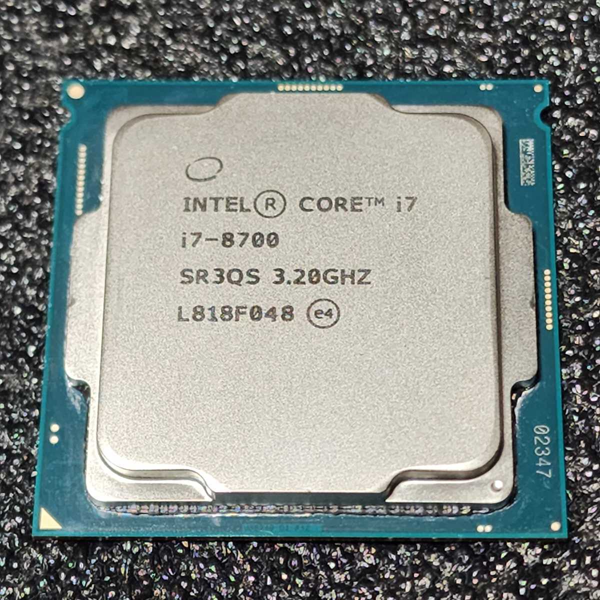 Intel CPU Core i7 8700 【動作確認済】 INTEL CPU単体 CORE i7-8700