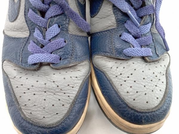 NIKE 2000 DUNK HIGH FOOT ACTION 630383-041 BLACK&VROYAL