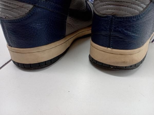 NIKE 2000 DUNK HIGH FOOT ACTION 630383-041 BLACK&VROYAL