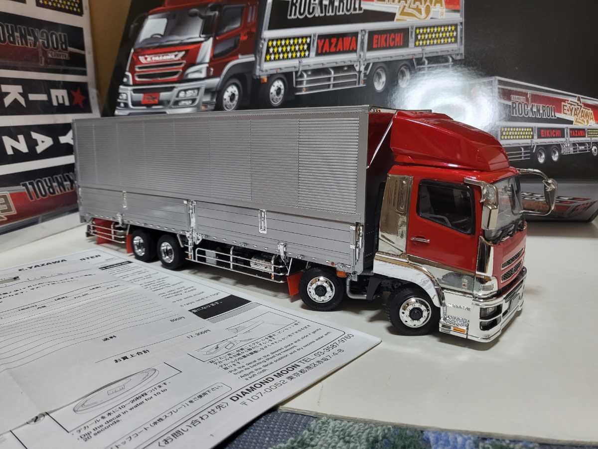 三菱ザ•スーパーグレートデカ箱ダンプ１／３２完成品、デコトラ、 デコトラ スーパー グレート プラモデル Amazon 三菱ふそう スーパー