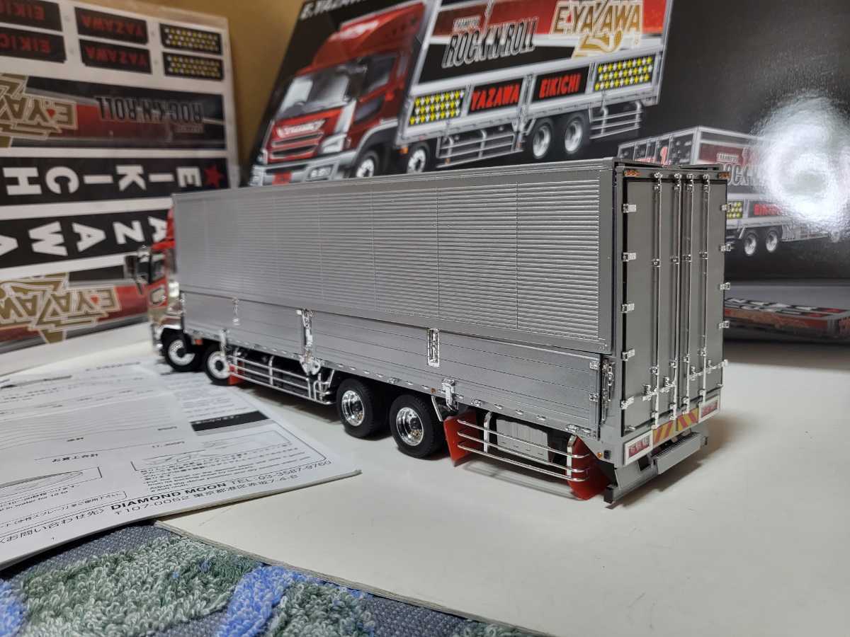 DIAMONDMOON 1/32 矢沢永吉 ツアートランポ アオシマ 三菱ふそう