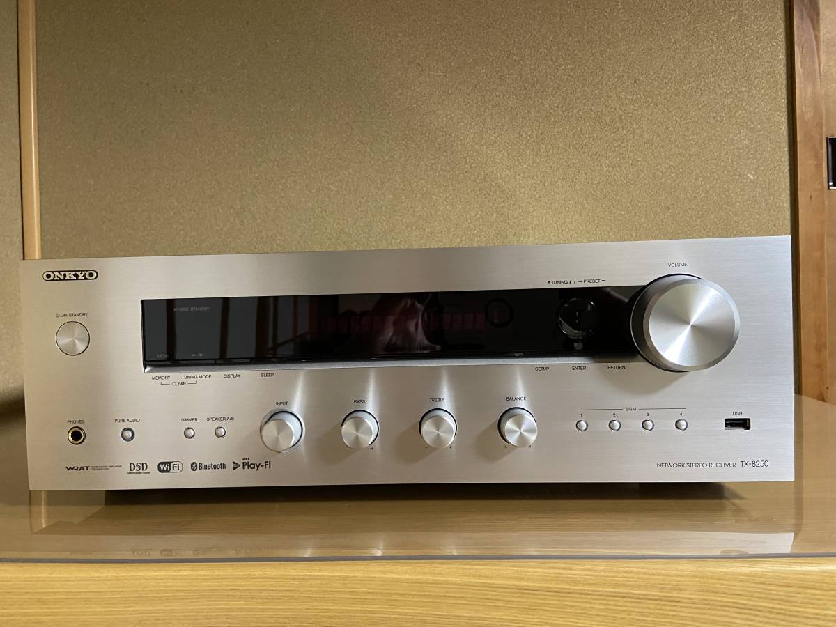 ONKYO オンキョー ネットワークCDレシーバー CR-N755 スピーカー D-055