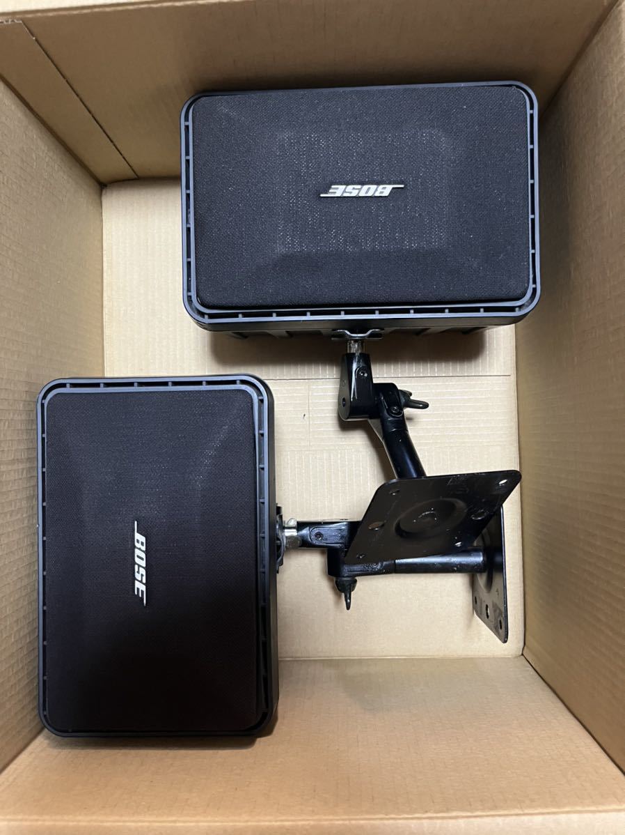 動作品】BOSE 101MM ボーズ スピーカーペア 天吊り金具付き 音出しOK