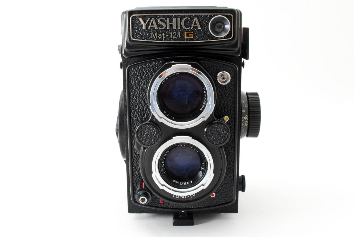 超激得，本物保証 ヤシカ YASHICA Mat-124G 二眼レフカメラ