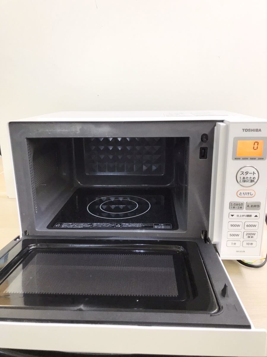 東芝 電子レンジ ER-SS17A ホワイト TOSHIBA 単機能レンジ ER-SS17A
