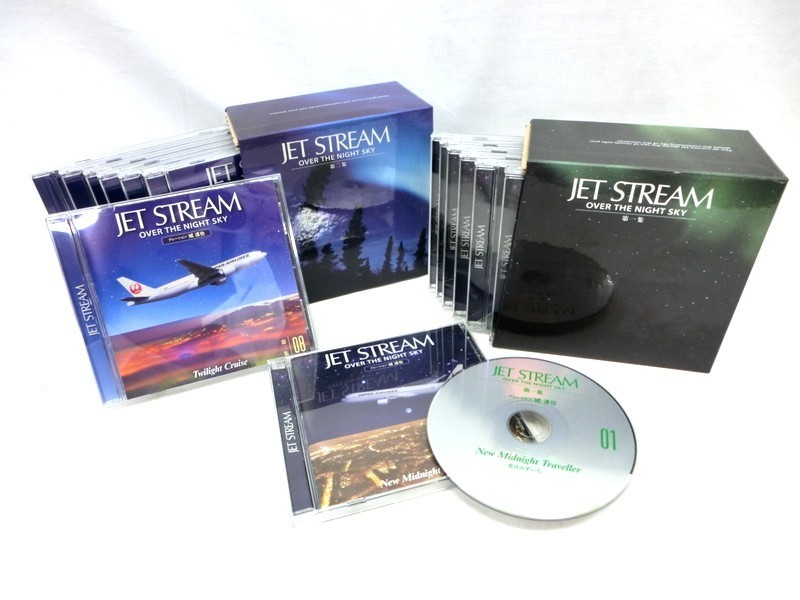 驚きの破格値，安い 1円スタート CD JET STREAM OVER THE NIGHT SKY 第一集/第二集 ボックス付 各7枚 再生未確認 ジェットストリーム OCD-4501 4514 ZZ3046(イージーリスニング)｜売買されたオークション情報、yahooの商品情報を イージーリスニング