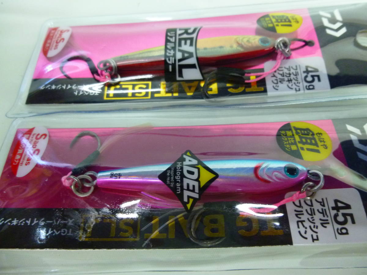 ダイワ DAIWA TGベイト スリム SLJ 60g 人気カラー6個セット 希少