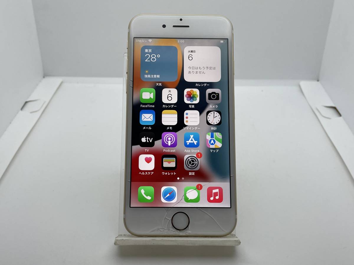 iphone 6 128g au 液晶割れ iPhone6（画面割れ）の通販はau PAY 