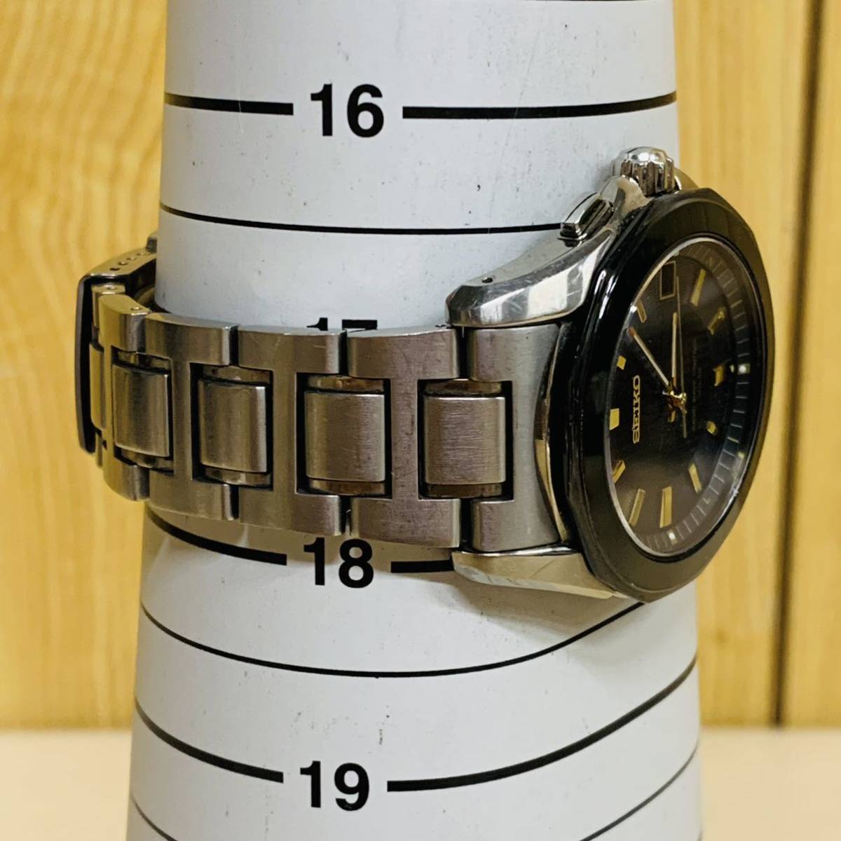 1円~【稼働品】SEIKO セイコー BRIGHTZ ブライツ RADIO WAVE CONTROL 