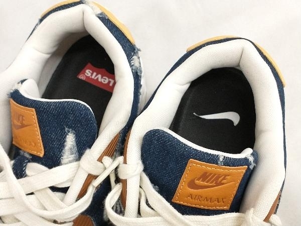 箱付き】NIKE Levis BY YOU AIR MAX 90/スニーカー/708279-988/ナイキ 