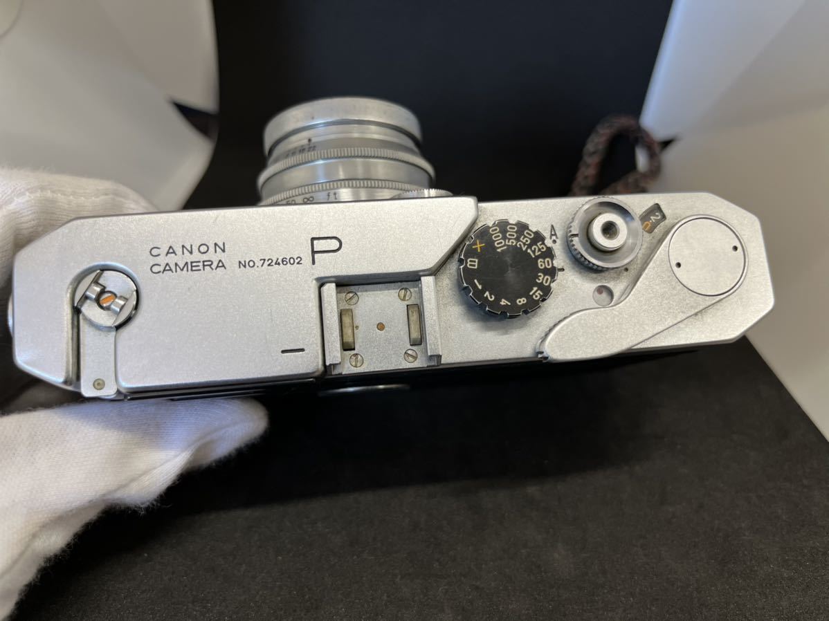 ☆Canon P 本体 キャノン LENS☆Canonレンズ35mm f:2.8 フィルムカメラ
