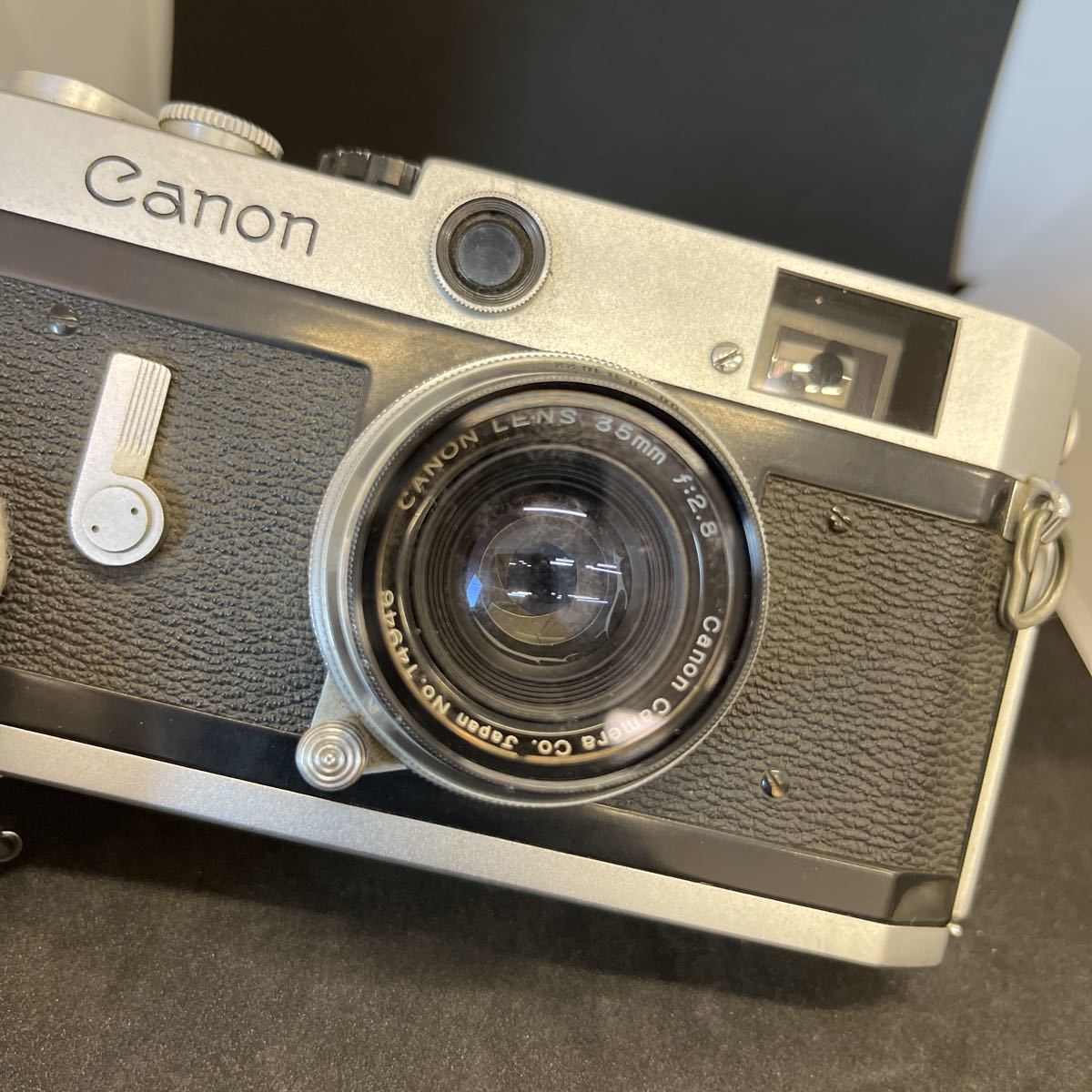 ☆Canon P 本体 キャノン LENS☆Canonレンズ35mm f:2.8 フィルムカメラ