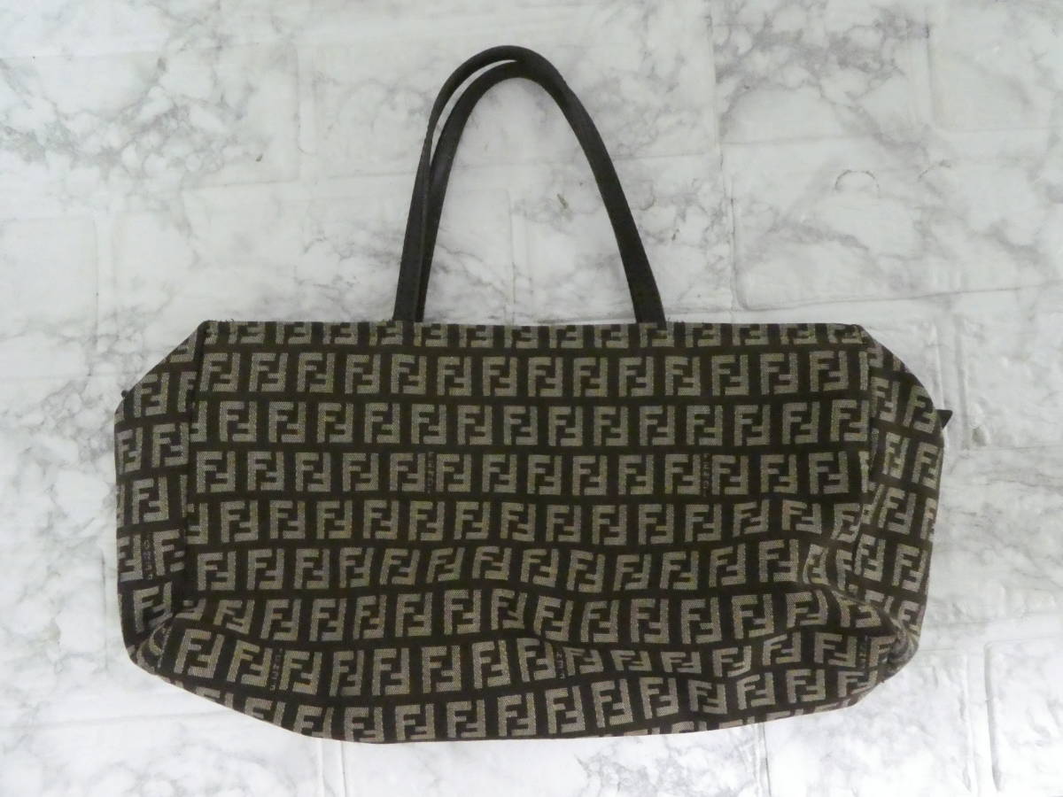☆ FENDI フェンディ ズッキーノ柄 ズッカ バッグ ミニバッグ ポーチ