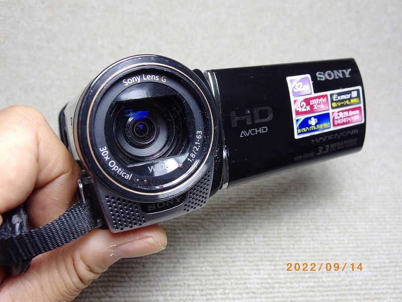 動作品 ソニー ハンディカム HDR-CX180 SDカード付き 2026年最新
