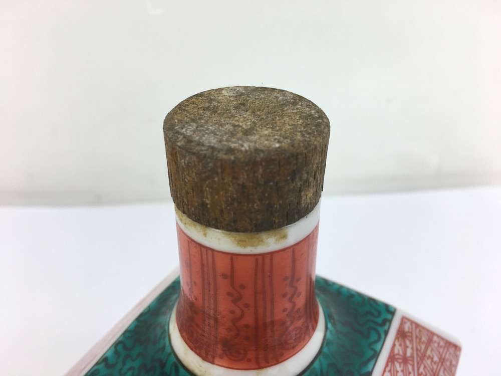 未開栓　サントリーブランデー　九谷焼　鼠に大黒・瑞穂文 ○【千葉県限定発送】【同梱不可】【80】未開栓 長期保管品 サントリー