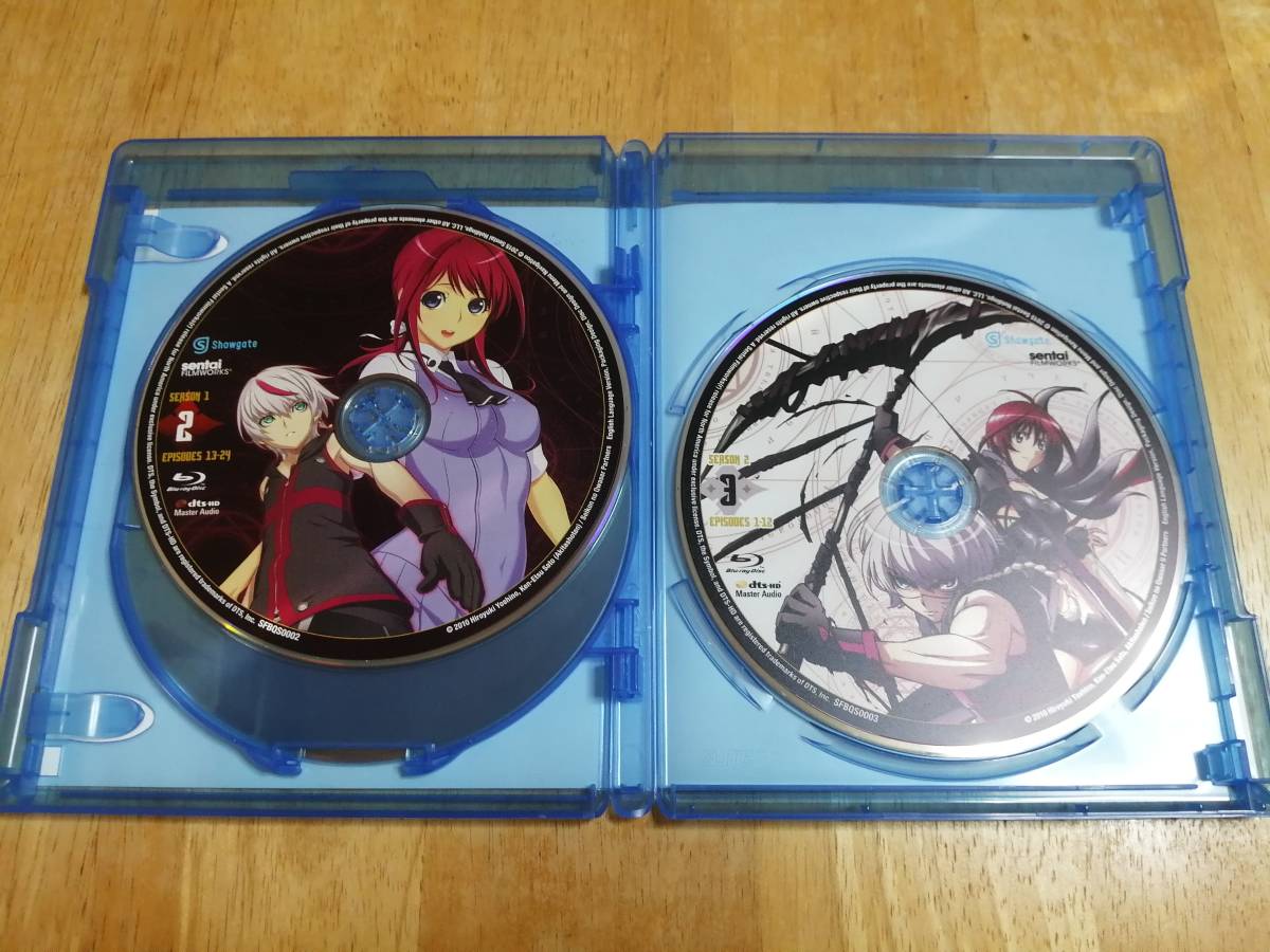 聖痕のクェイサー 北米版 Blu-ray Qwaser of Stigmata: Complete