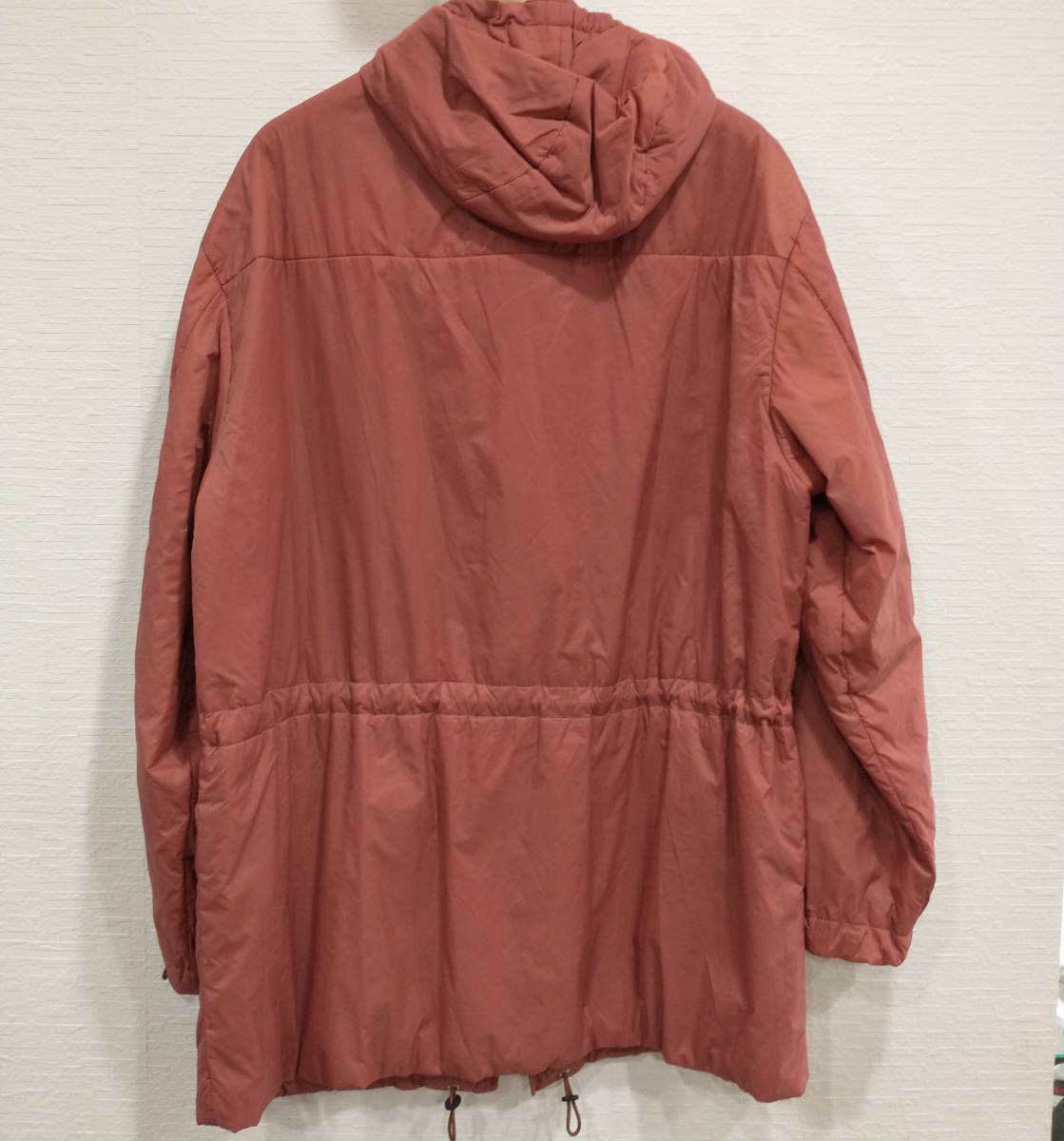DRIES VAN NOTEN 21AW Salmon Pink VASDALE HOODED jacket 73-08-14 