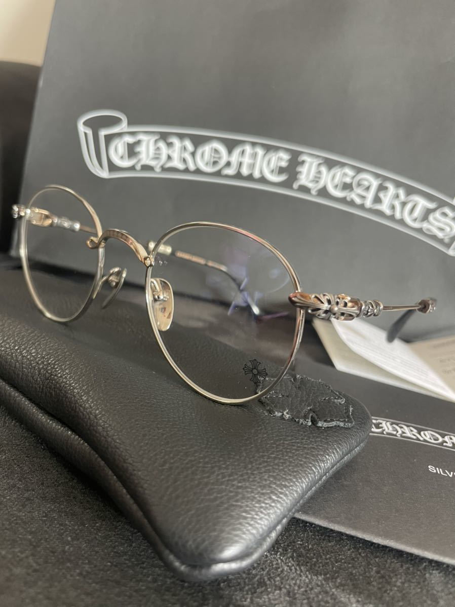 CHROME HEARTS クロムハーツ【BUBBA-A】メガネ サングラス 証明書有り 