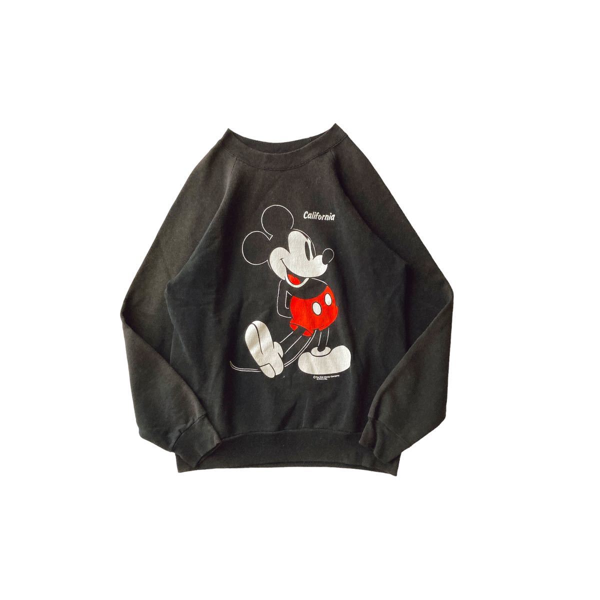  80's USA製 ONEITA ビンテージ ミッキー スウェット ブラック 両面 vintage ヴィンテージ made in usa アメリカ製 berberjin velva sheen(Lサイズ)｜売買されたオークション情報、yahooの商品情報をアーカ Lサイズ