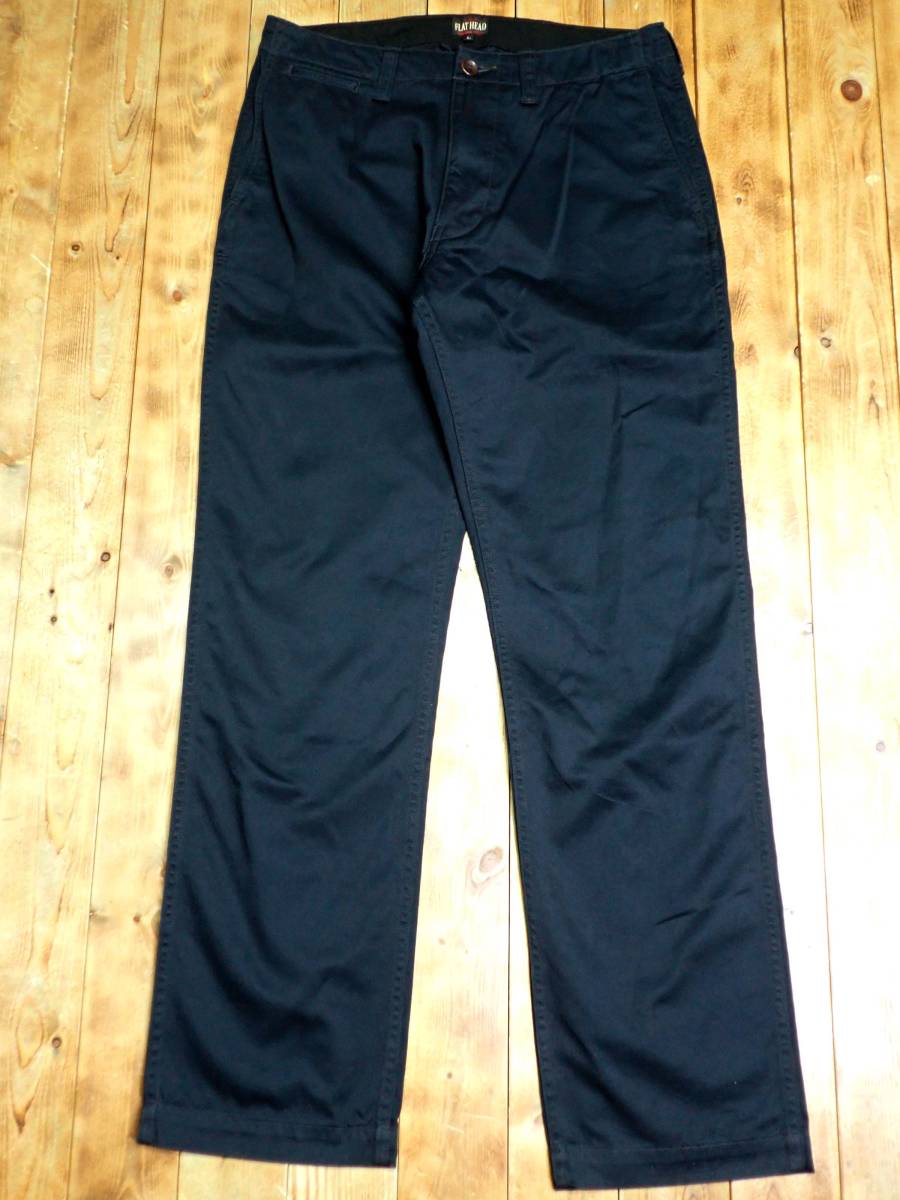 The Flat Head ザ・フラットヘッド FN-PA-C007 Chino Work Pants