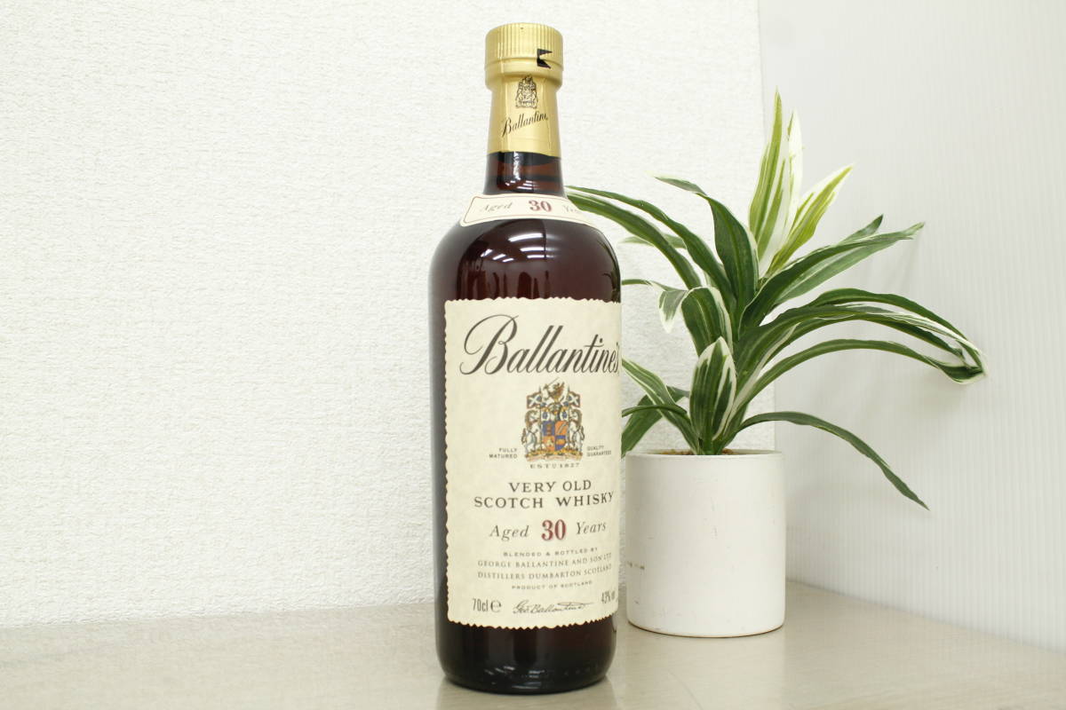 未開栓】Ballantine's（バランタイン）30年 ベリーオールド 43％ 700ml