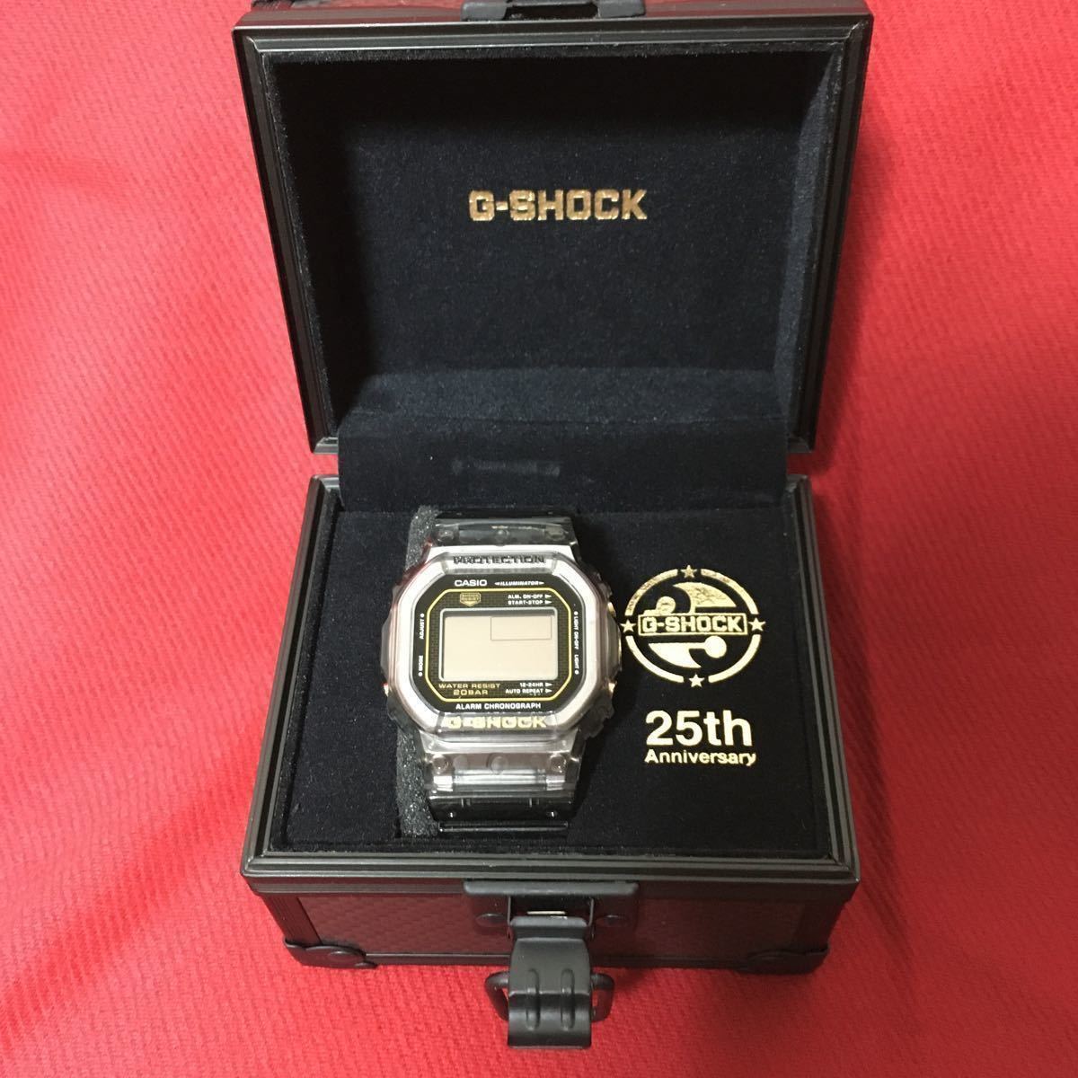 カシオ CASIO G-SHOCK DW-5025D 25周年記念 スクリューバック SPEED