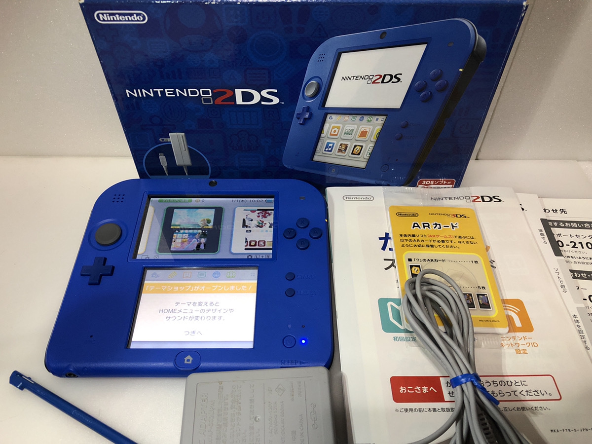 【全国無料，2026】 / 2DS 本体 ブルー Nintendo 任天堂 ACアダプター(ニンテンドー3DS本体)｜売買されたオークション情報、yahooの商品情報をアーカイブ公開 - オークファン ニンテンドー3DS本体