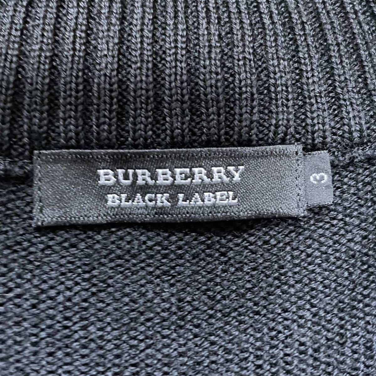 希少Lサイズ】BURBERRY BLACKLABEL バーバリーブラックレーベル ニット 