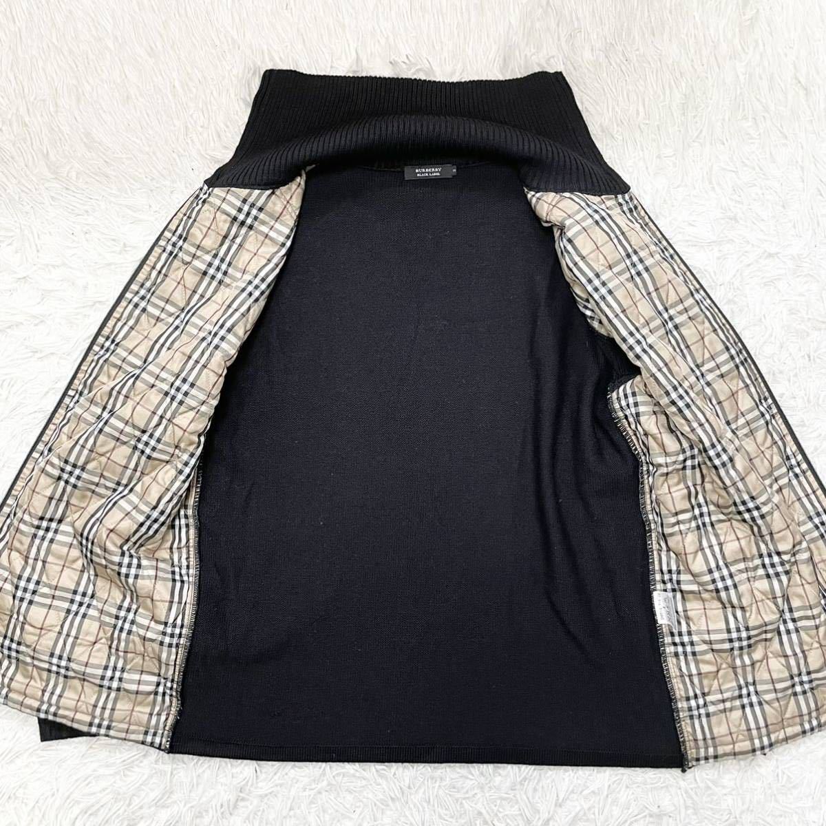BURBERRY BLACKLABEL ジップアップジャケット