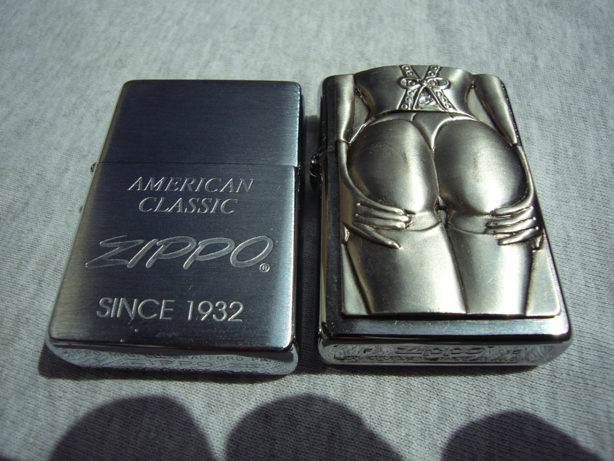 ZIPPO オイルライター 中古 ジッポー - 2個セット ライター ジッポ 