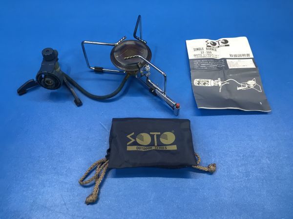 シングルバーナー SOTO ST-300 新富士バーナー キャンプ 焚き火 - 未