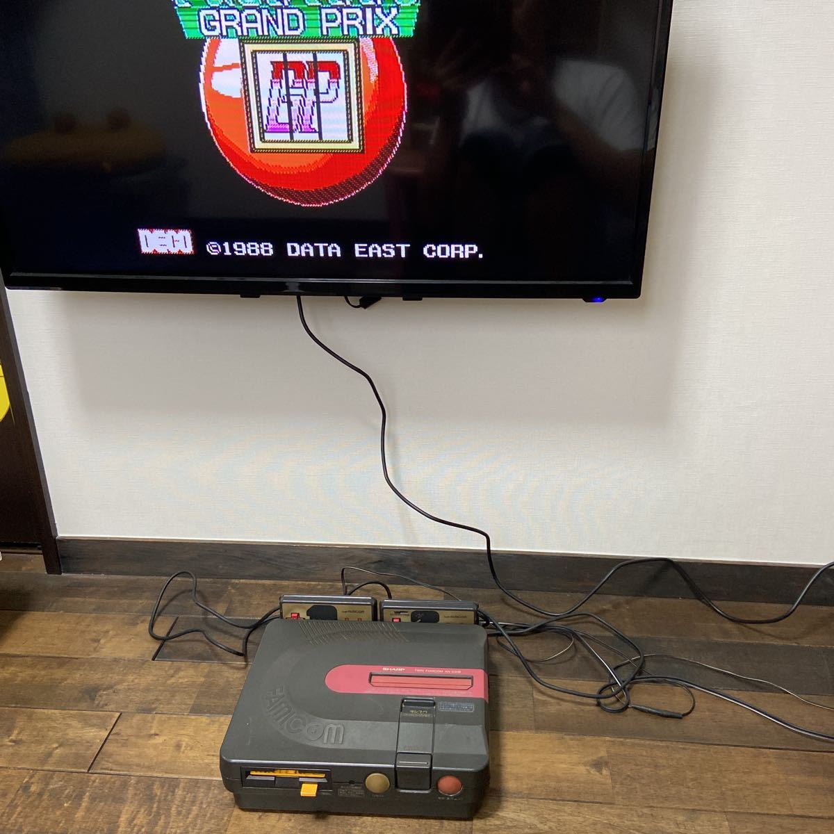 ツインファミコン 本体 動作品 ファミリーコンピュータ ディスク