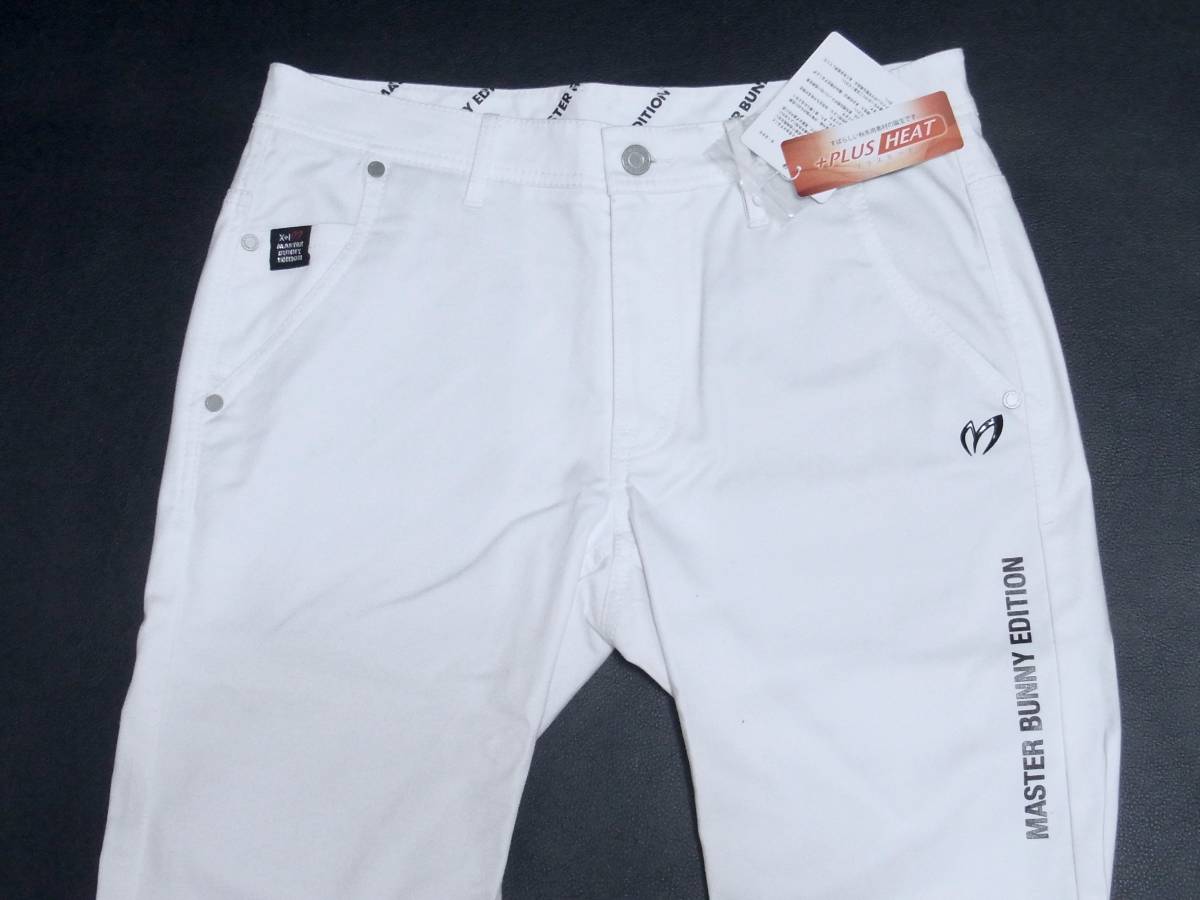 安い，送料無料 正規品 PEARLY GATES パーリーゲイツ/マスターバニー 大 プラスヒート ストレッチ パンツ 4/M ホワイト(78cm～)｜売買されたオークション情報、yahooの商品情報をアーカイブ公開 - オークファン パンツ、スラックス