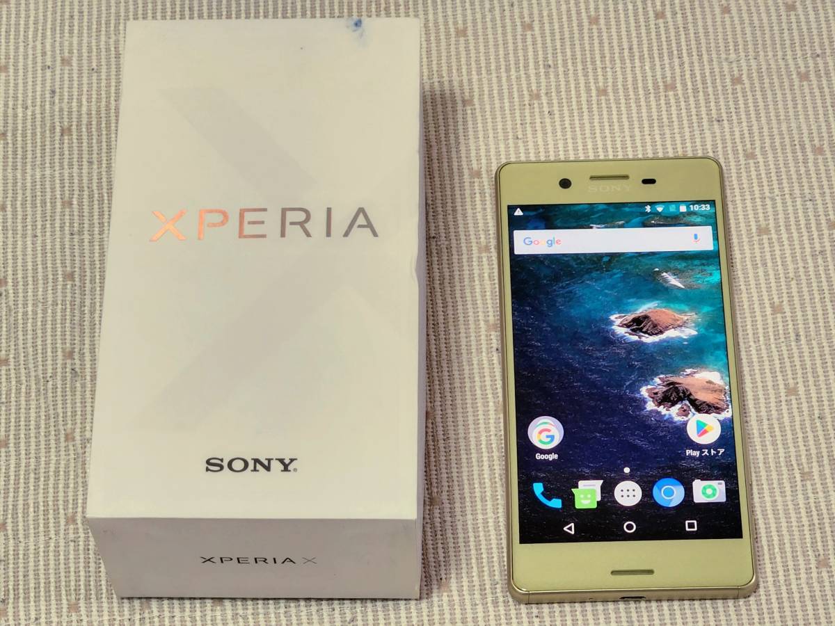 【100%新品，最新作】 訳あり ソニー Xperia X F5121 ライムゴールド 指紋リーダー付き SIMフリー 海外モデル(Android)｜売買されたオークション情報、yahooの商品情報をアーカイブ公開 - オークファン Android
