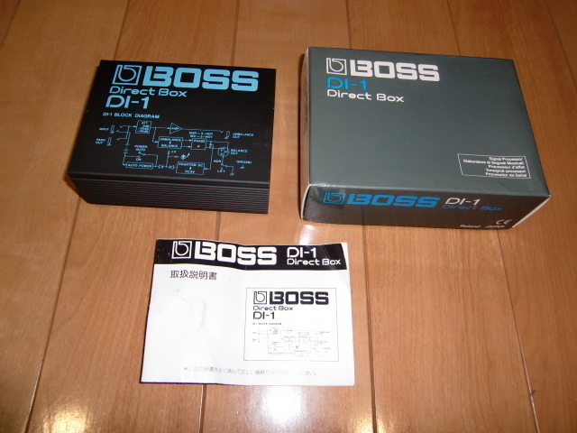 DI-1 BOSS Direct ダイレクトボックス Box ⁄ 中古 DIボックス D.I ボス